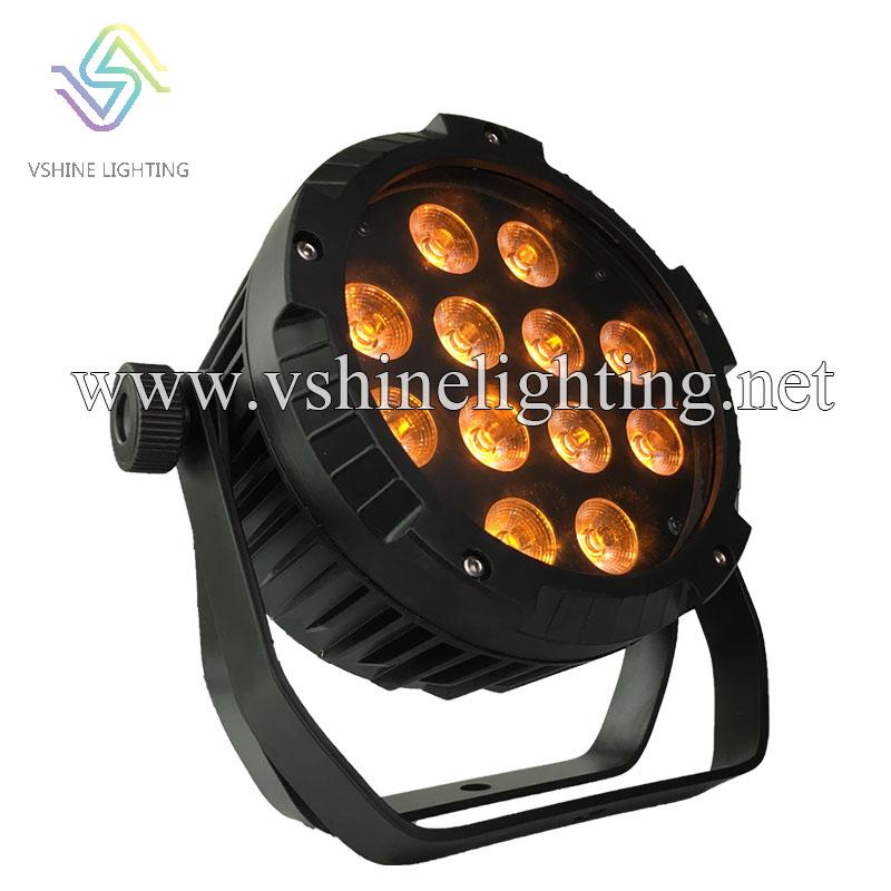 QT-PF42-B Outdoor LED 12PCS RGBWAUV 6in1 LED Par Light
